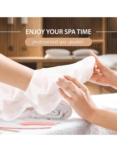 Máscara Hidratante para Pies Derma Beauty 12 Pares Aguacate y Karité