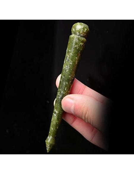 Bolígrafo de Acupresión de Jade Leosense - Masaje Profundo