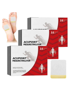 Etiquetas de Acupuntura JRVT 14pcs por Caja - 3 Cajas