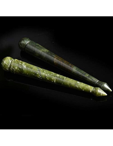 Bolígrafo de Acupresión de Jade Leosense - Masaje Profundo