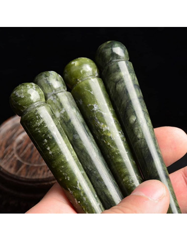 Bolígrafo de Acupresión de Jade Leosense - Masaje Profundo