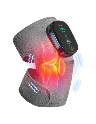 Masajeador de Rodilla Calentado Moacey HC-008 3 en 1 Ajustable