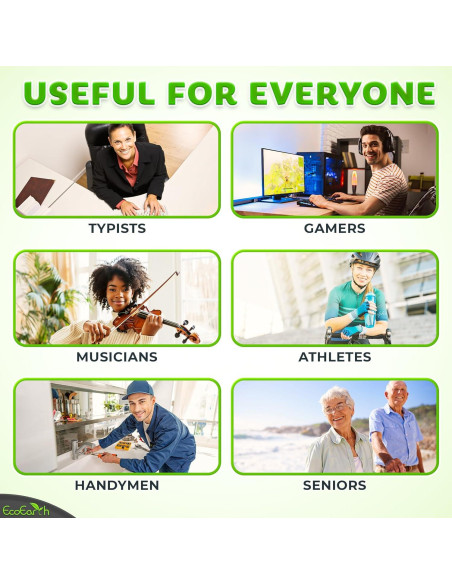 Juego de Masaje para Dedos y Manos EcoEarth - 7 Piezas