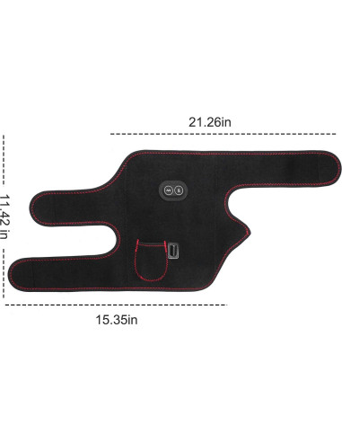 Funda de Rodilla Calentada PKSTONE Geeloa con Masaje Vibrante