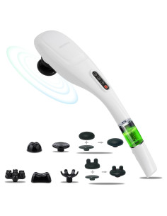 Masajeador Eléctrico de Mano MEGAWISE 3200mAh 5 Velocidades