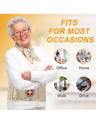 Cinturón de Descompresión Espinal JXFYLTT Talla Única 73.66-124.46 cm