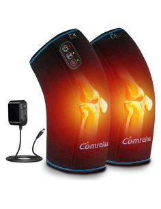 Masajeador de Rodilla Comrelax CO-1126 con Calor y Vibración