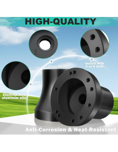 Adaptador de Volante de Golf Orle Oko para EZGO TXT/RXV 2