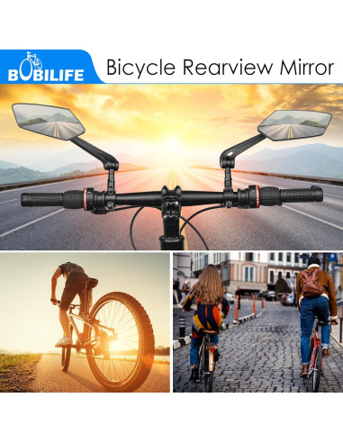 Espejo Retrovisor de Manillar Bobilife BM040 - Ajustable HD