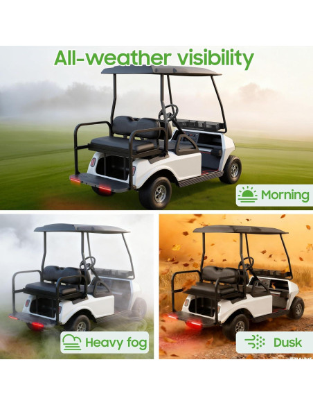 Luces Traseras Universales 10L0L Y68-H para Carritos de Golf 12V