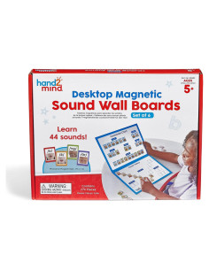 Tableros de Sonido Magnéticos hand2mind - Juego de 6