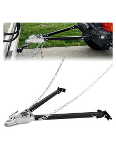 Barra de remolque Nilight 93141A 2495 kg universal con cadenas