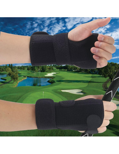 Férula de Muñeca para Golfista Diestro WIGERLON - Entrenador de Swing