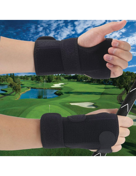 Férula de Muñeca para Golfista Diestro WIGERLON - Entrenador de Swing