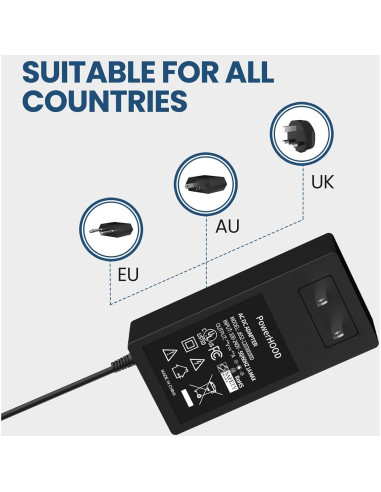 Adaptador AC 12V PowerHOOD para Venturer Europa 11 11LT