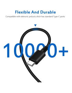 Cargador USB-C HIBBO 45W para Chromebook HP Lenovo Dell 2