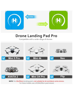 Plataforma de Aterrizaje Plegable STARTRC PHOTO 55x55cm Drones 2