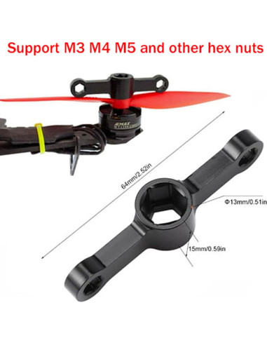 Pinzas de agarre Hobbymall para motores 17-28mm RC