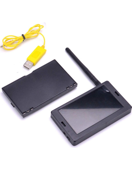 Monitor FPV Readytosky 4.3" 48CH LCD 480x272 Batería Integrada