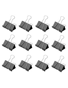 Clips de Encuadernación Pequeños Ufmarine 2.54 cm - 144 Pcs