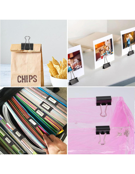 Clips de Encuadernación Pequeños Ufmarine 2.54 cm - 144 Pcs