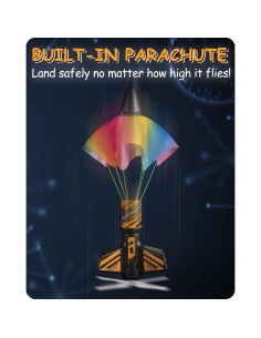 Lanzador de Cohetes SainSmart Jr. 200 Pies Altura, Negro 2