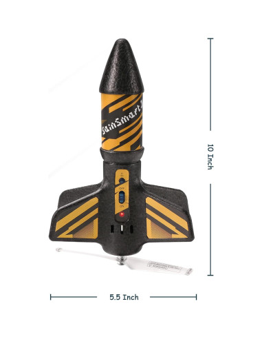 Lanzador de Cohetes SainSmart Jr. 200 Pies Altura, Negro