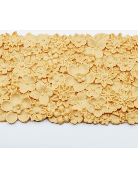 Molde de Silicona para Pasteles Namzi - Encaje Floral Comestible