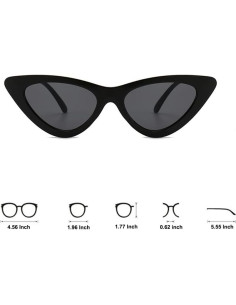 Gafas de Sol OZPYKAE Ojo de Gato Retro para Mujeres 2