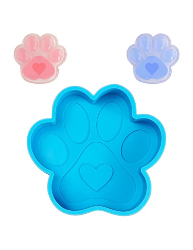 Molde de Silicona para Huella de Perro PDETVEO 10.41x9.8cm