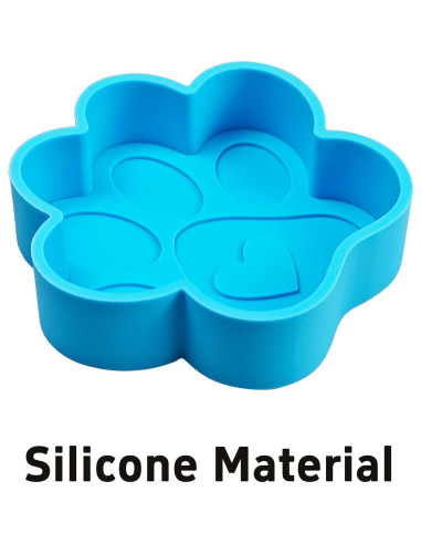 Molde de Silicona para Huella de Perro PDETVEO 10.41x9.8cm