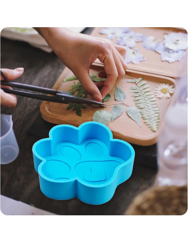 Molde de Silicona para Huella de Perro PDETVEO 10.41x9.8cm