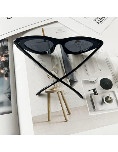Gafas de Sol OZPYKAE Ojo de Gato Retro para Mujeres