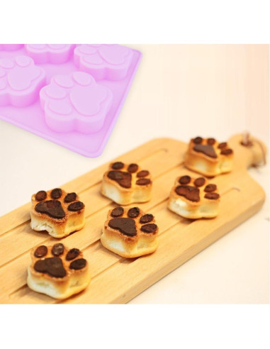 Juego de Moldes de Silicona para Golosinas de Mascotas Bamutu