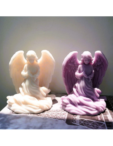 Molde de Silicona Ángel Alado Resnova 9.4x9.9 cm para Jabón y Velas