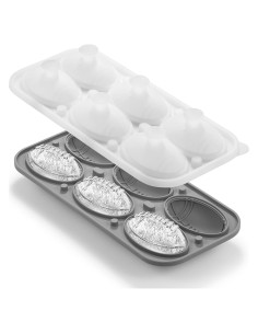 Bandeja de Hielo en Forma de Fútbol 3D Nax Caki - Silicona Grande