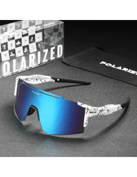 Gafas de sol deportivas RINKUOLYO UV400 unisex para ciclismo