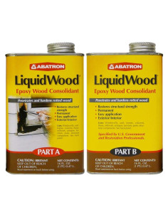 Kit de 2 Pintas Abatron LiquidWood - Resina Epóxica para Madera