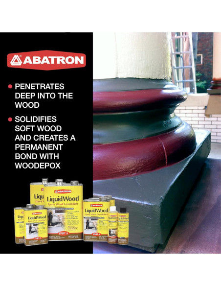 Kit de 2 Pintas Abatron LiquidWood - Resina Epóxica para Madera