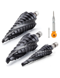 Juego de Brocas de Escalón Cobalto MulWark M35 3PCS 1-22mm