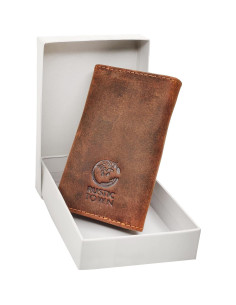 Soporte de Llaves de Cuero Rustic Town - Organizador Compacto 2