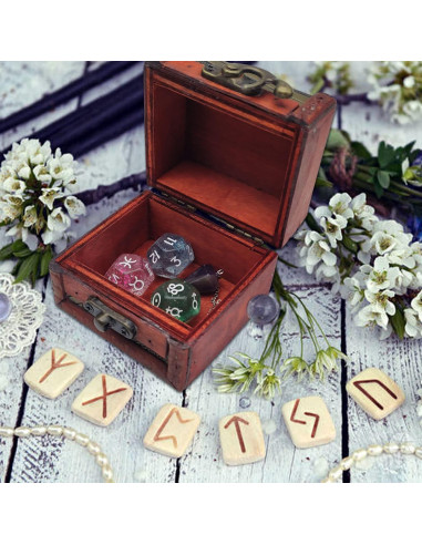 Juego de Adivinación Knana con Péndulo y Dados de Tarot