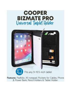 Organizador de Portafolio Cooper BizMate PRO con Cremallera 2