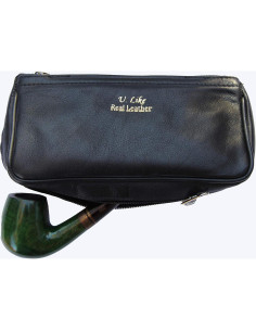 Estuche de Cuero Genuino U.Like Relax Zone para Pipa y Tabaco 2