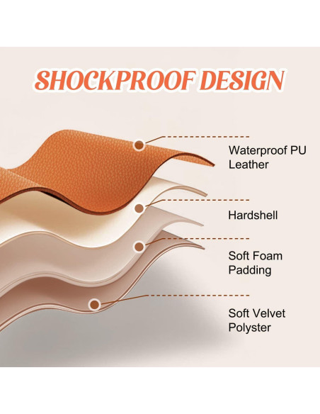 Bolsa de Mensajero para Cámara 4L Marrón PU Impermeable