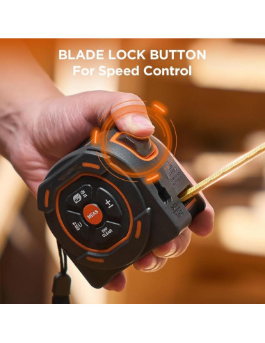 Cinta Métrica Láser 60m y Cinta Manual 5m Genérico