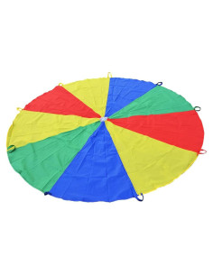 Paracaídas Sonyabecca 1.83 m para Niños con 9 Asas