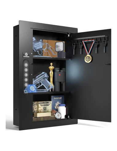 Caja Fuerte de Pared XDeer Biometrica 53x38cm para Armas
