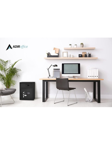 Caja Fuerte Digital AdirOffice 35.6x38.9x48.3cm - Negro