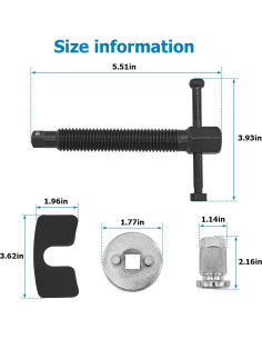 Herramienta de Retroceso de Pistón de Freno KHGUZ Universal 2